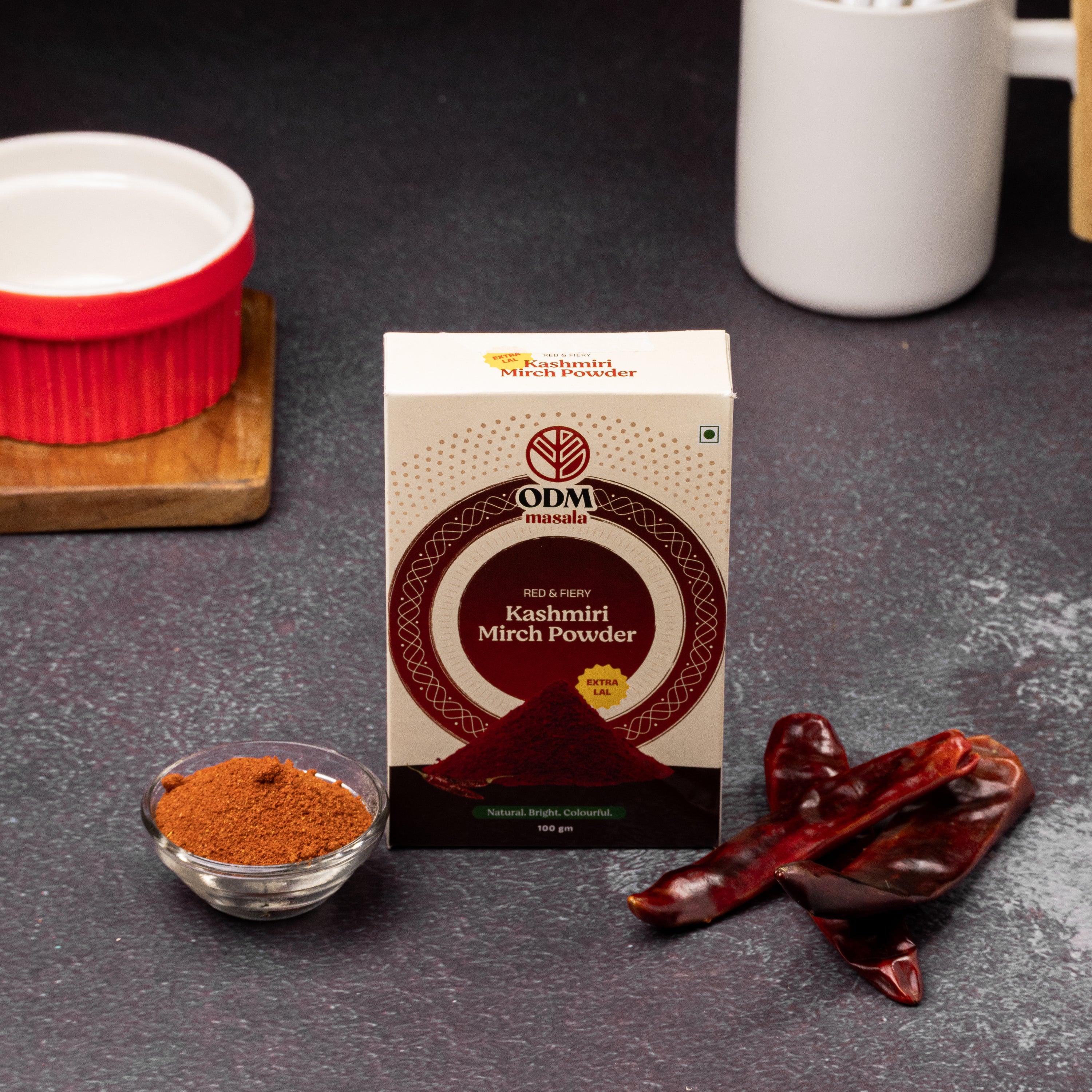 ODM Kashmiri Mirch Powder - bold flavour, no artificial colour | Durga Masala