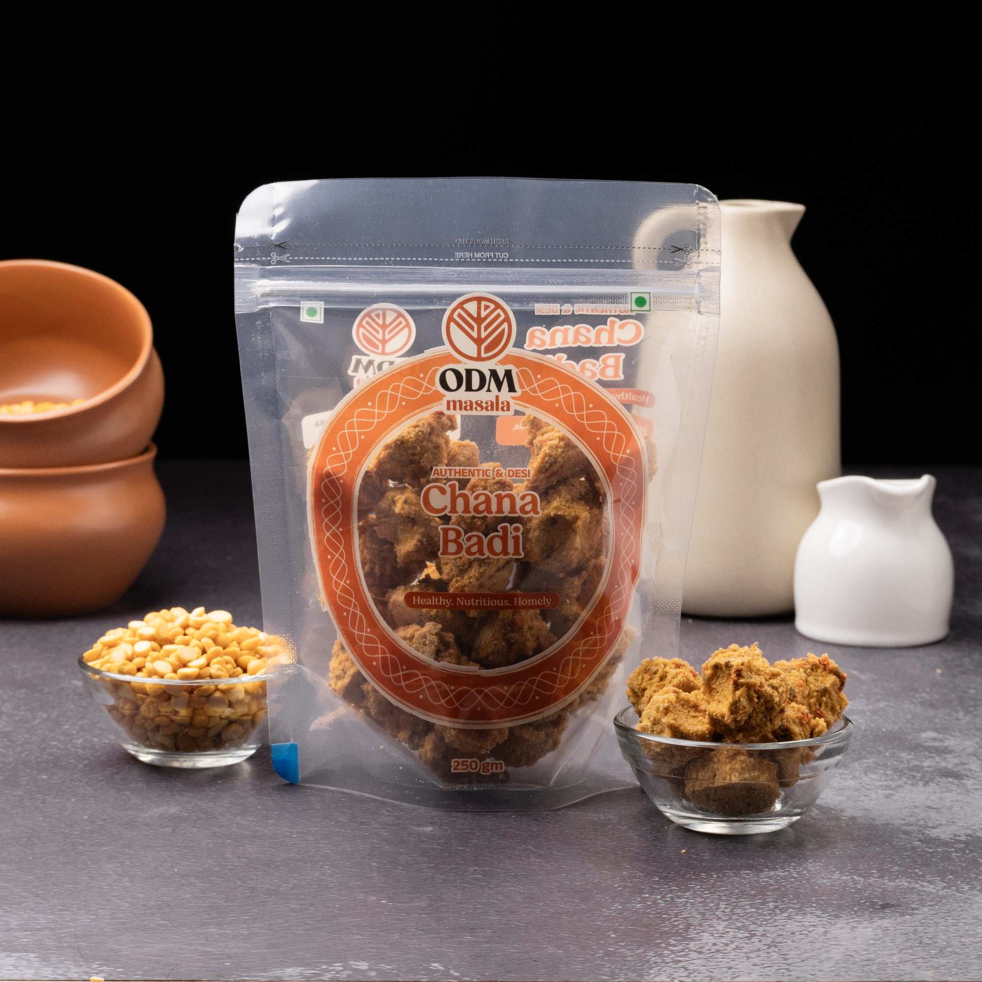 ODM Masala Chana Badi – Bengal gram dumplings pack