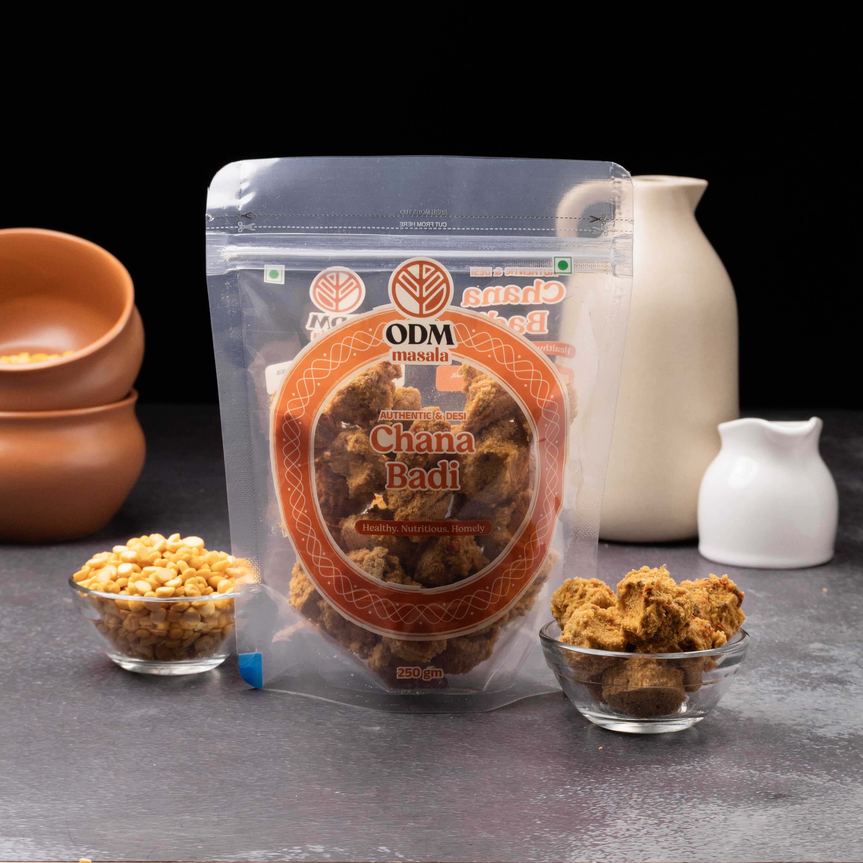 ODM Masala Chana Badi – Bengal gram dumplings pack