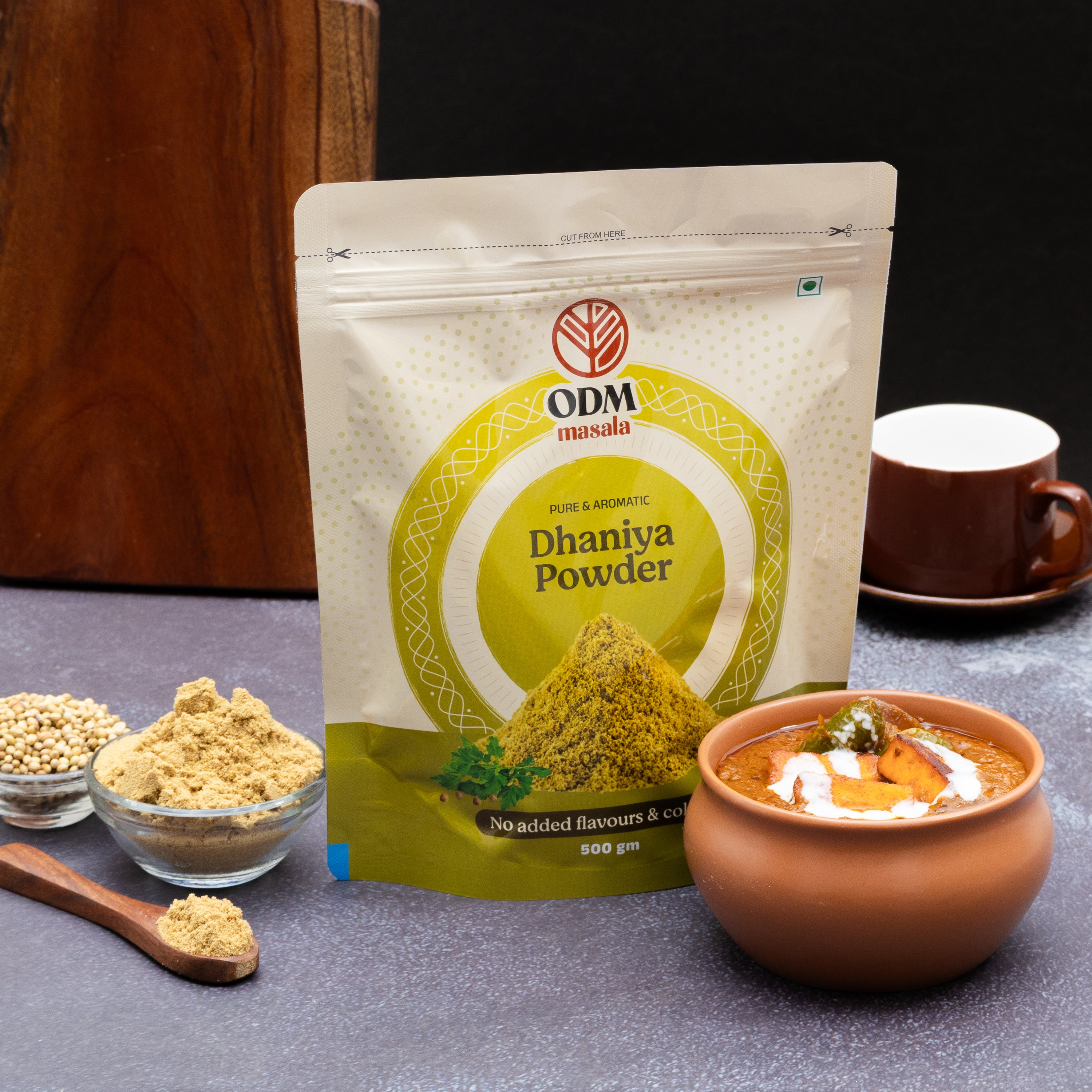 ODM Dhaniya Powder - clean whole/ground coriander | Durga Masala