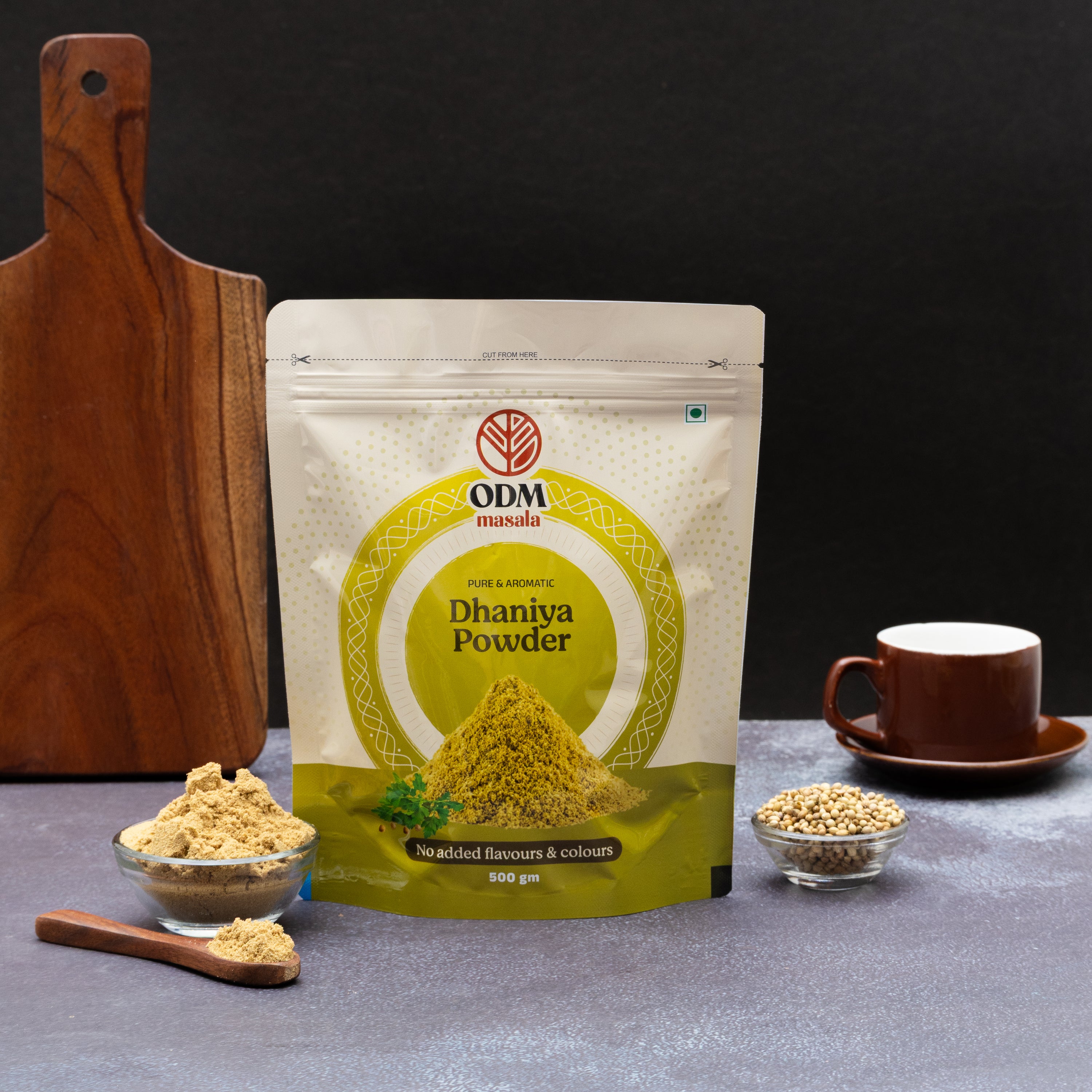 ODM Dhaniya Powder - clean whole/ground coriander | Durga Masala