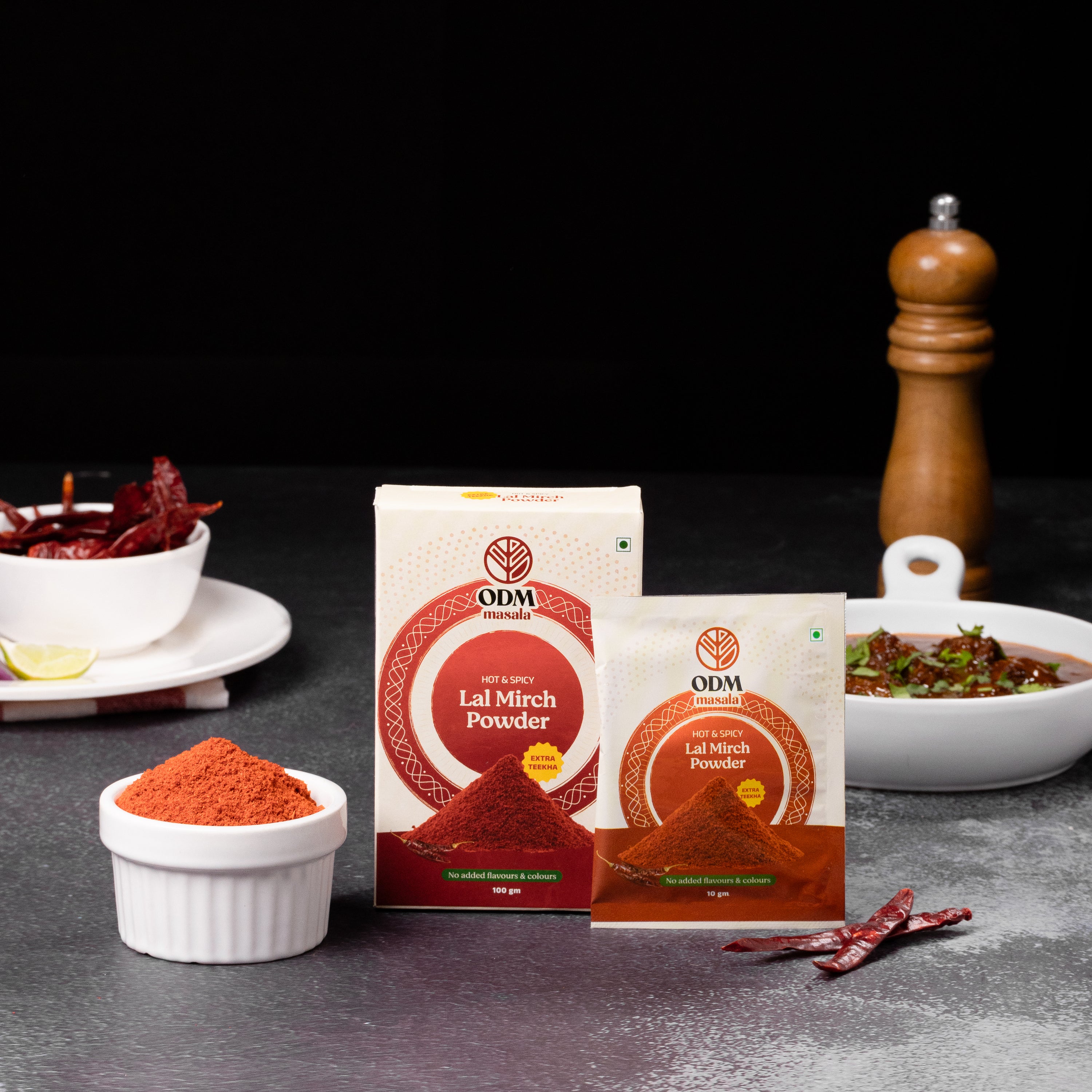 ODM Lal Mirch Powder - bold flavour, no artificial colour | Durga Masala