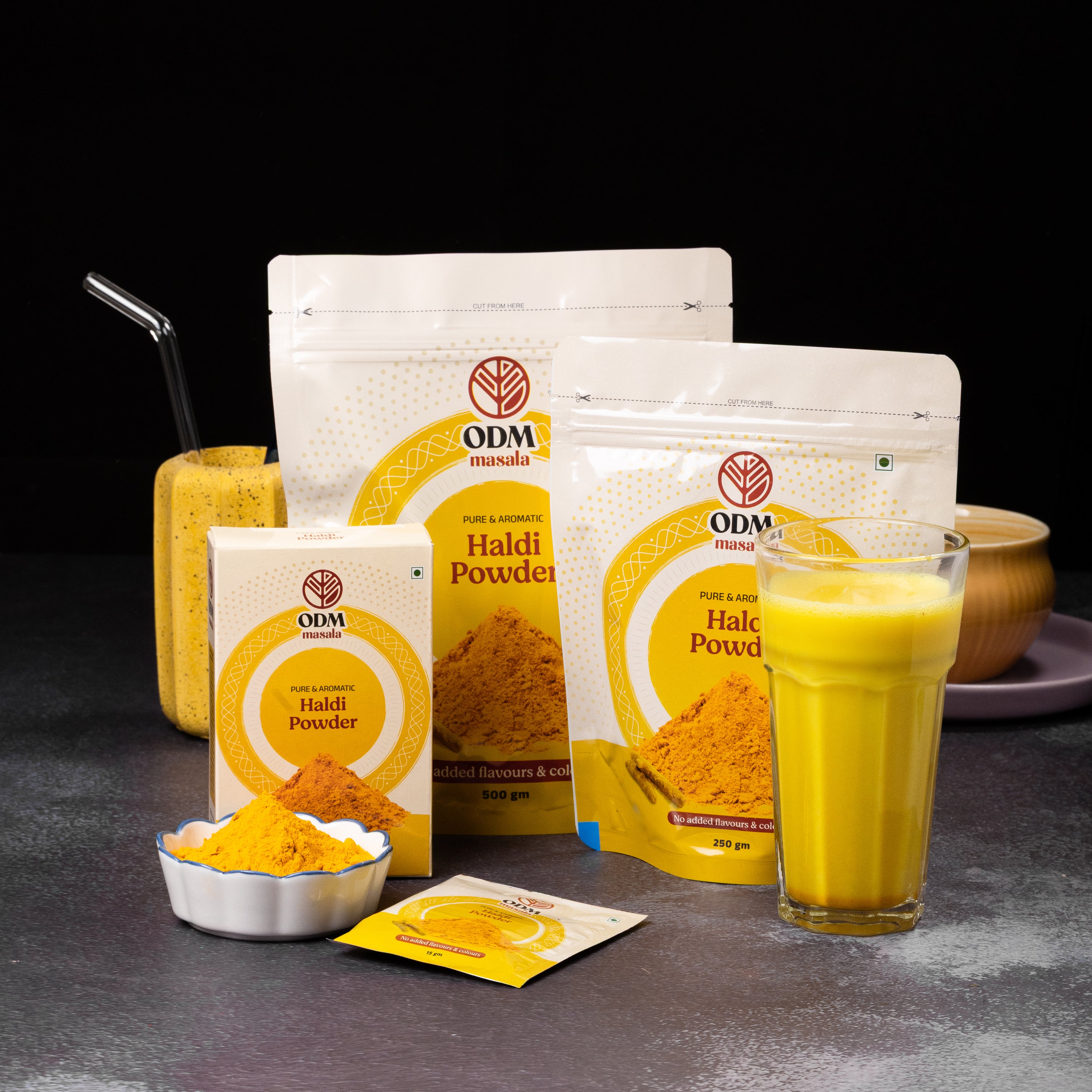 ODM Haldi Powder - pure turmeric, no added colour | Durga Masala