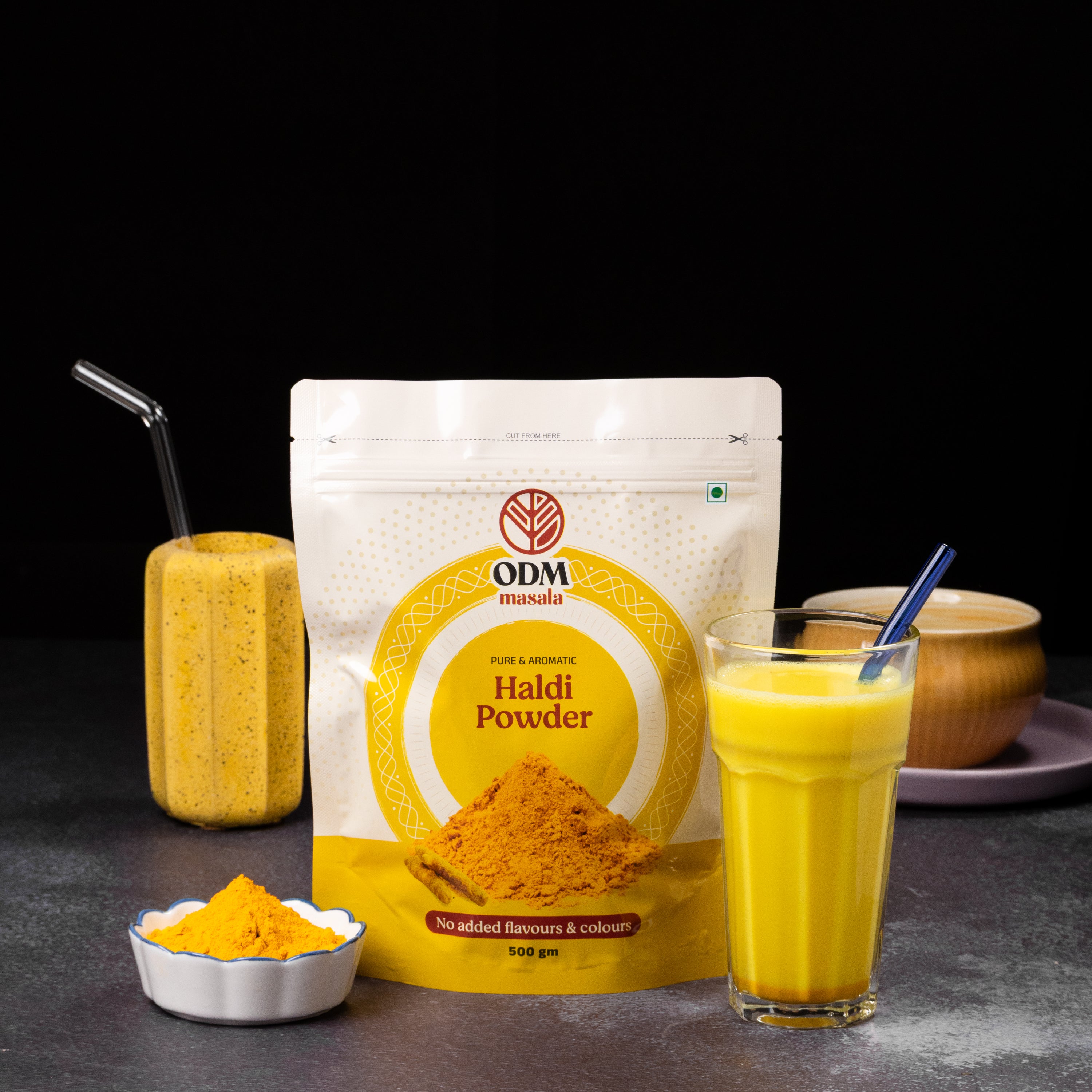ODM Haldi Powder - pure turmeric, no added colour | Durga Masala