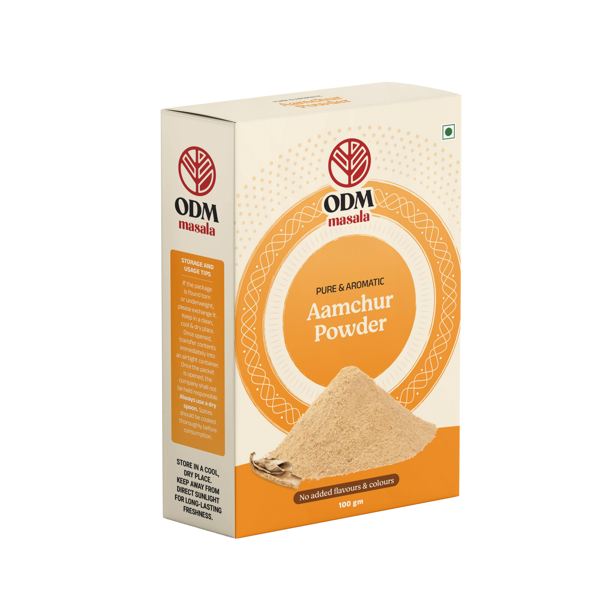 ODM Masala Amchoor Powder – dry mango powder pack