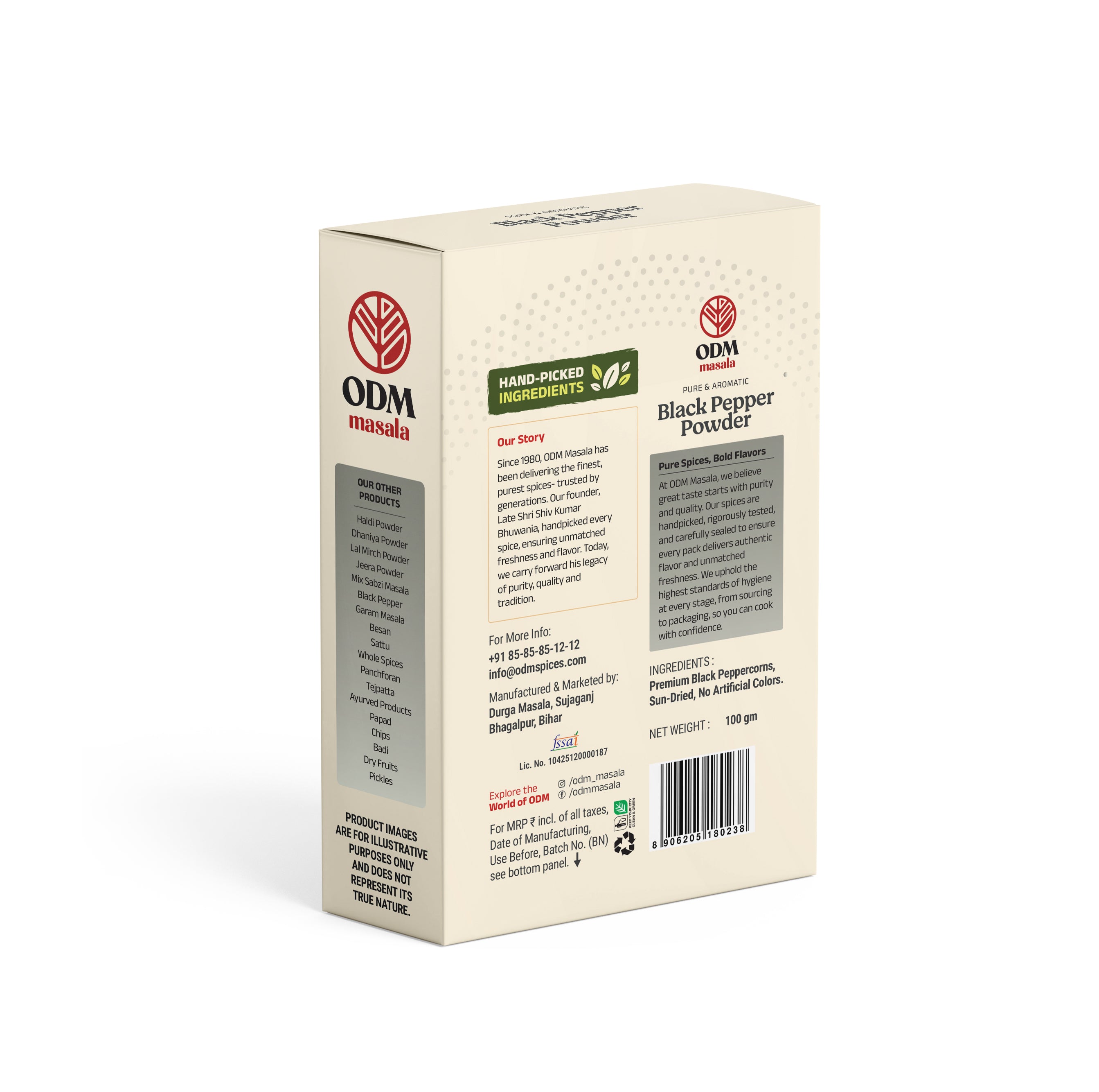 Black Pepper Powder