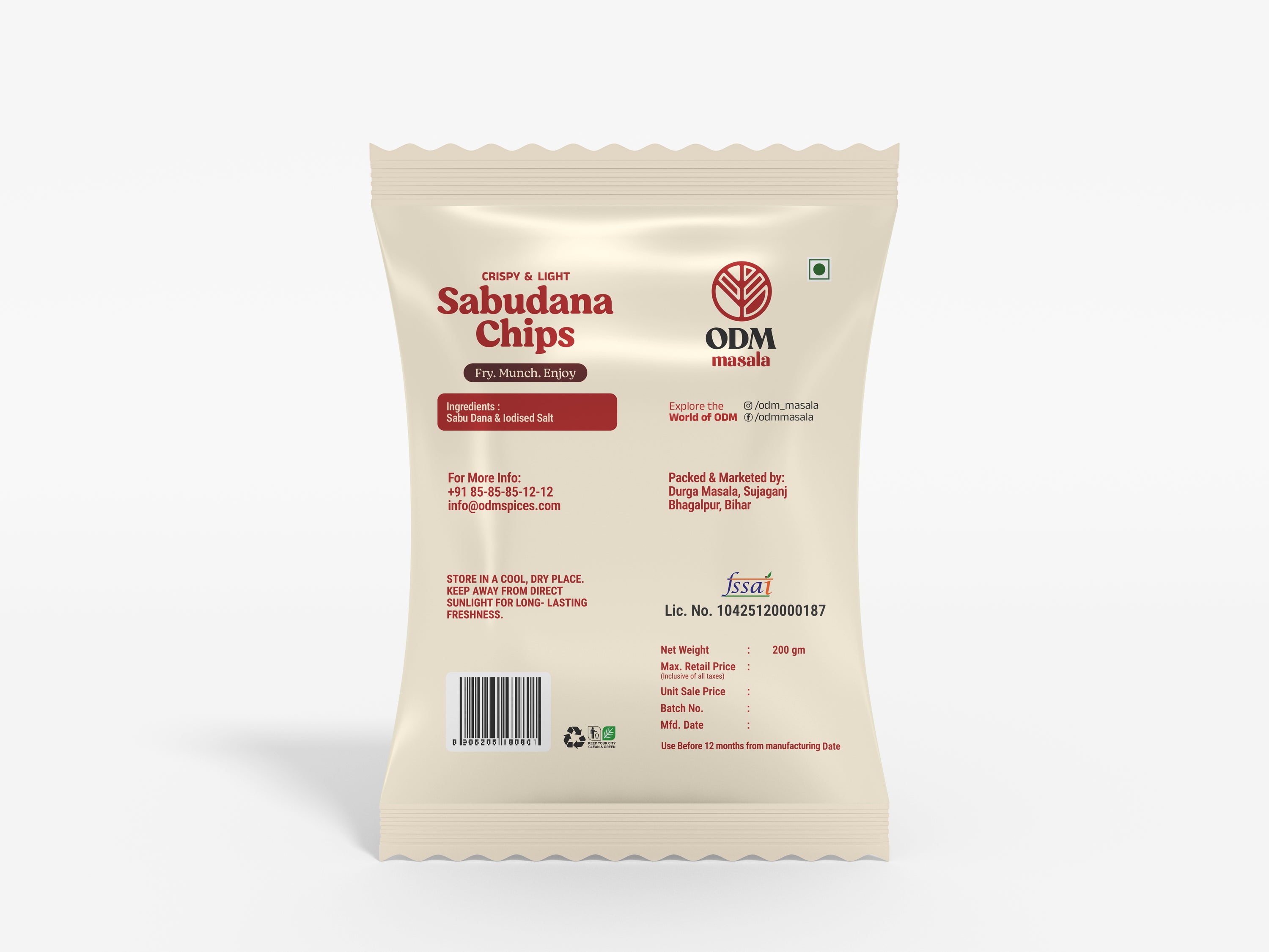 Sabudana Chips